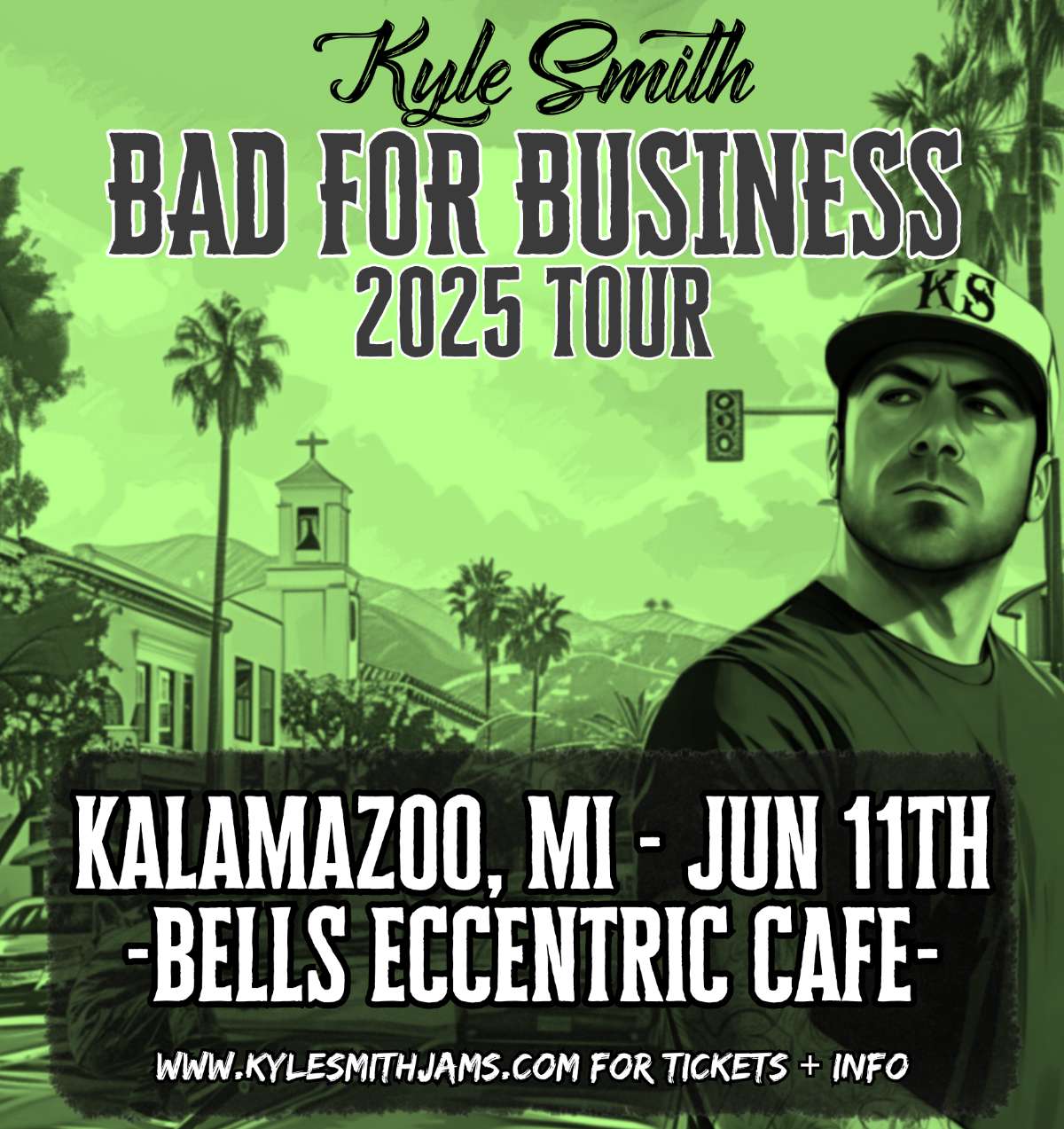 Kyle Smith Bad for Business 2025 Tour with Highdeas