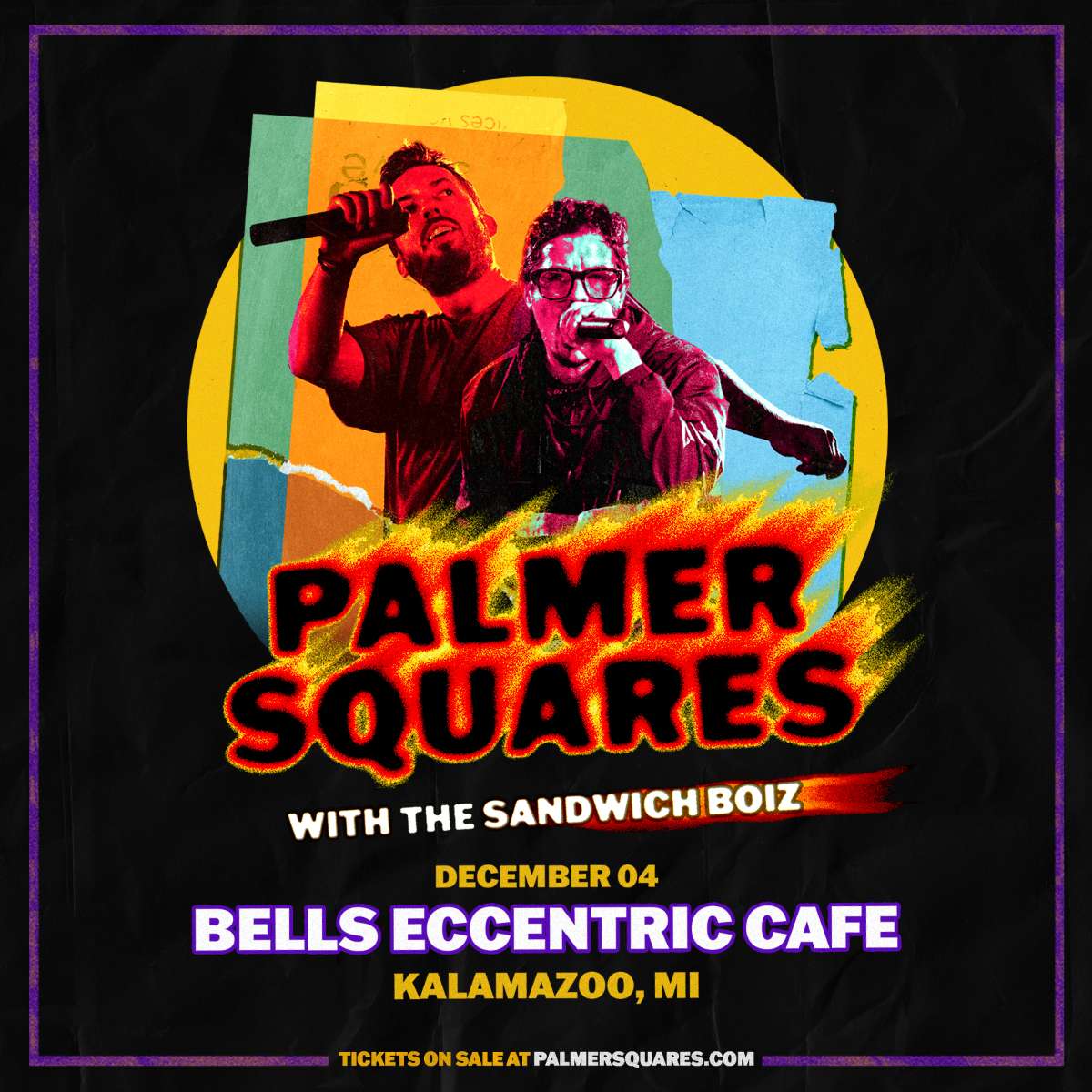 The Palmer Squares with the Sandwich Boiz